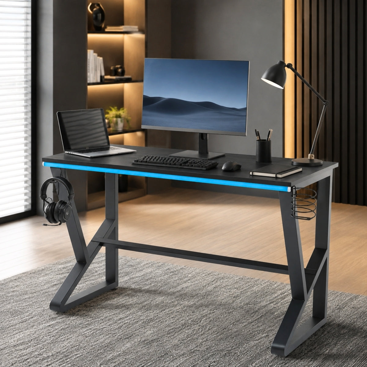 Nax RGB Oyuncu Masası 120x60