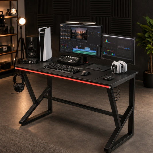Nax RGB Oyuncu Masası 120x60