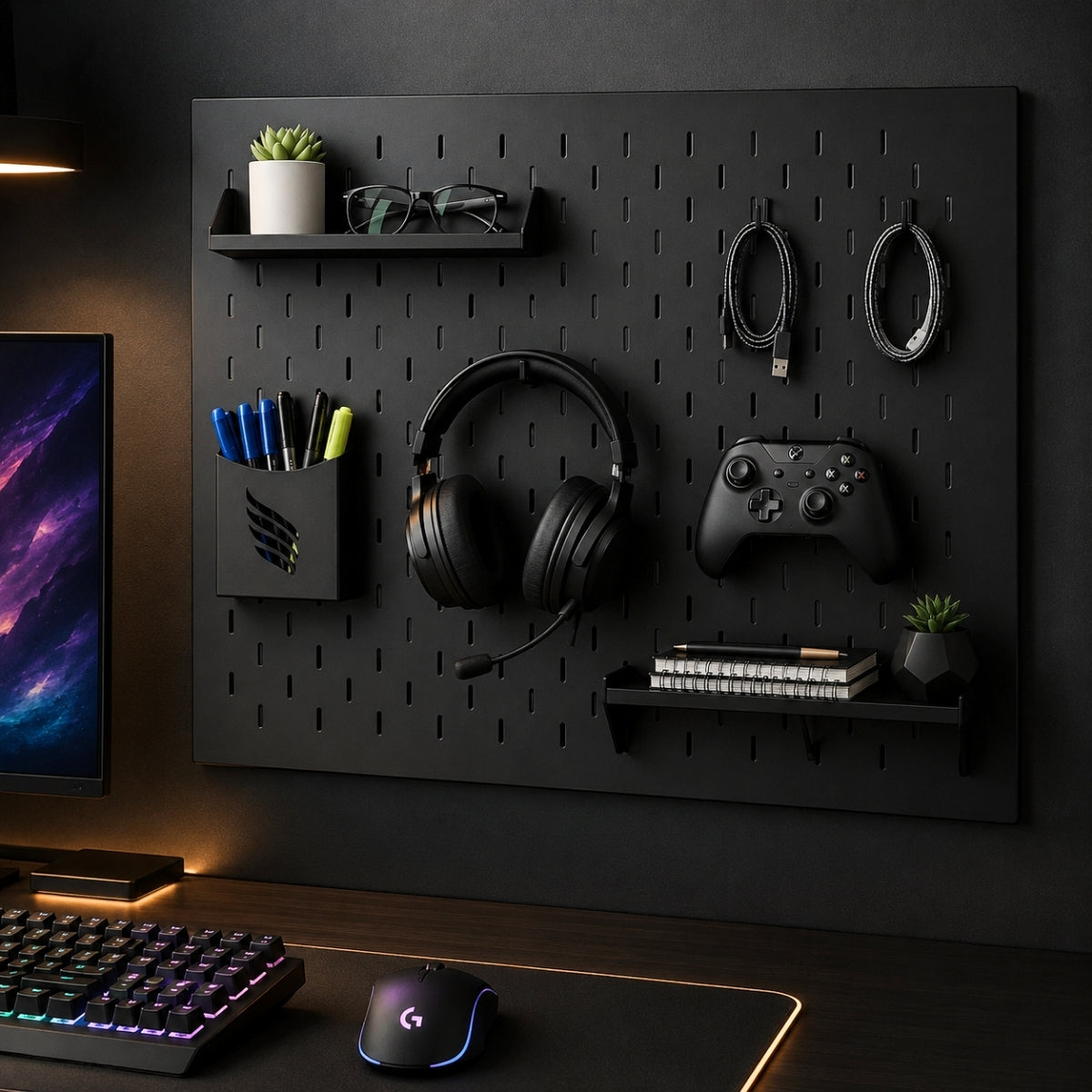 Metal Duvar Organizeri Setup Düzeni