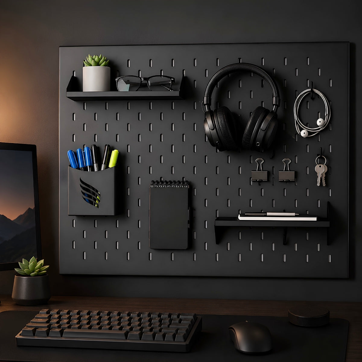 Metal Duvar Organizeri Setup Düzeni
