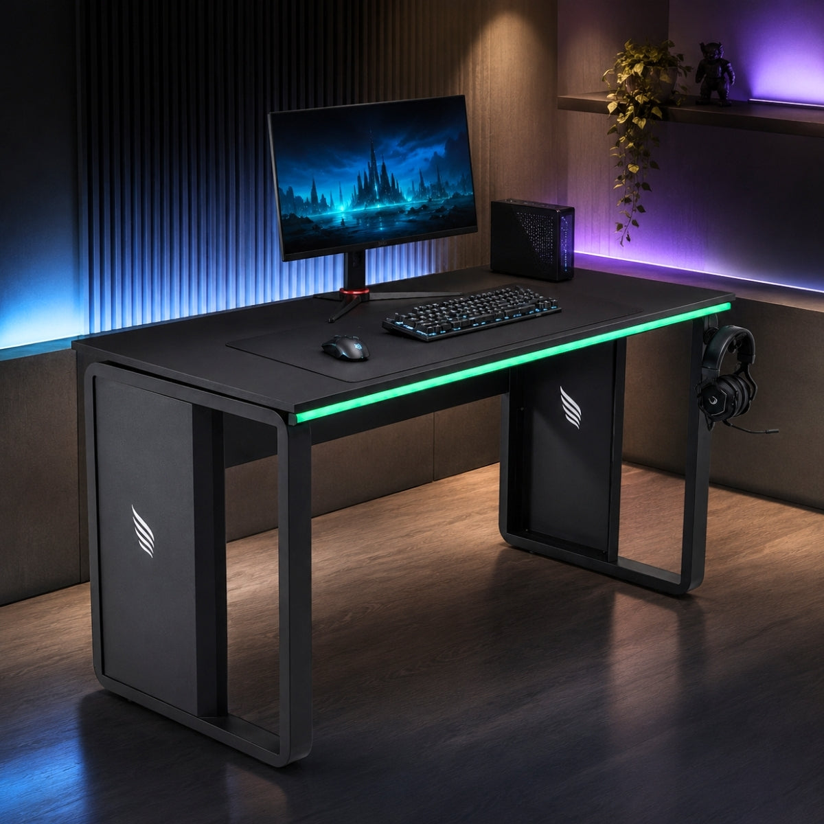 Amiral RS7 RGB Oyuncu Masası 138x67