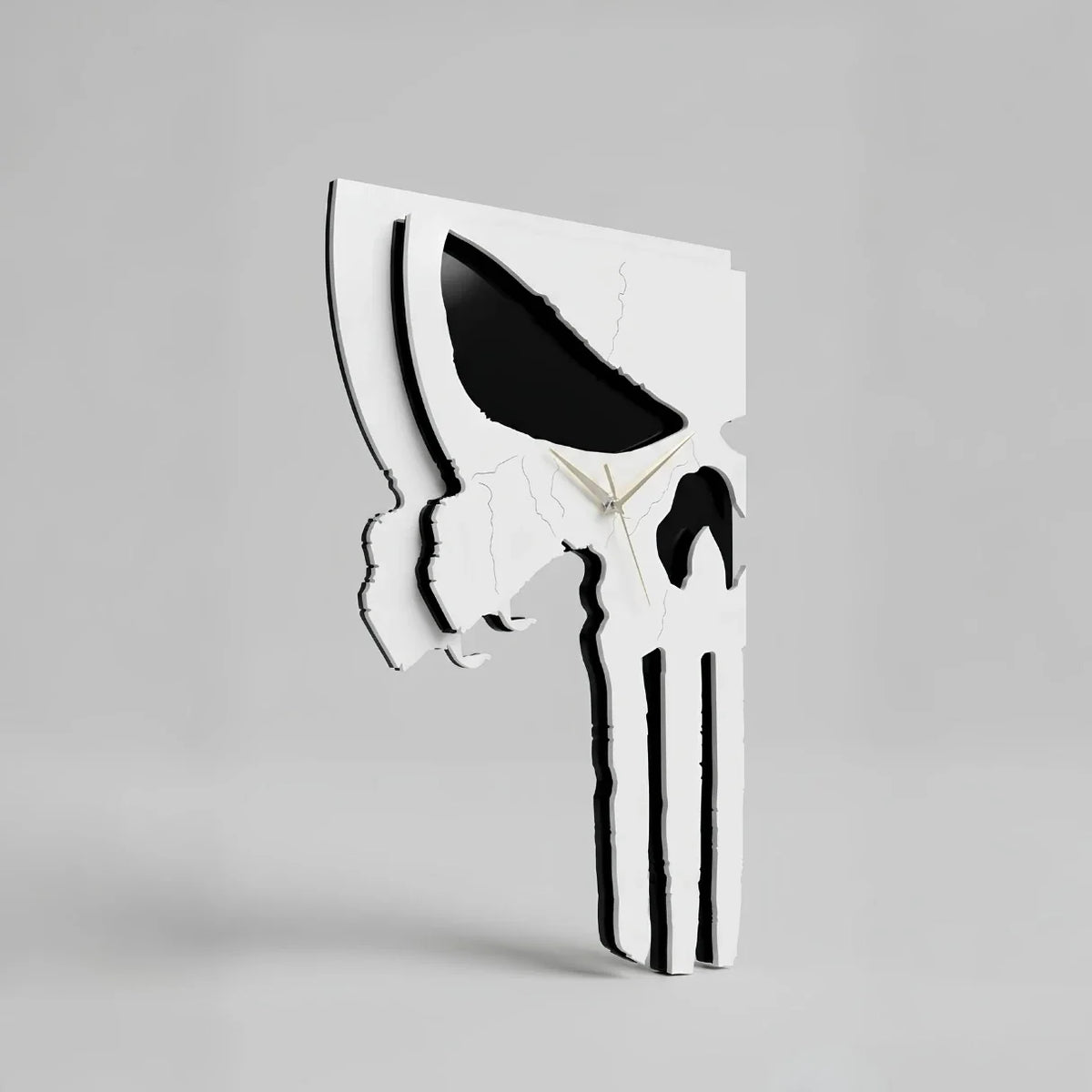 Skull Duvar Saati – 37x55 cm Gamer Oda Saati