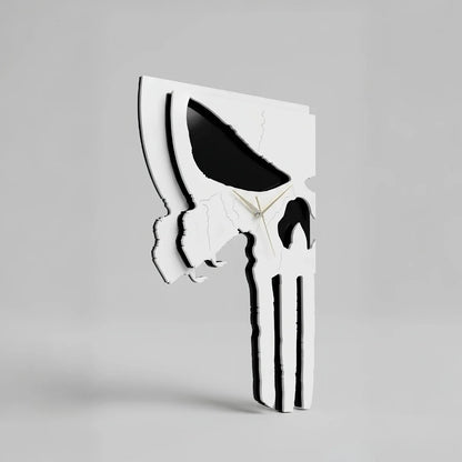 Skull Duvar Saati – 37x55 cm Gamer Oda Saati